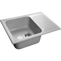 Мойка кухонная GranFest Standart GF-S645L серый