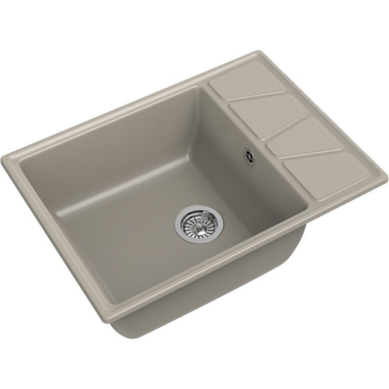 Мойка кухонная GranFest Vertex GF-V-680L топаз