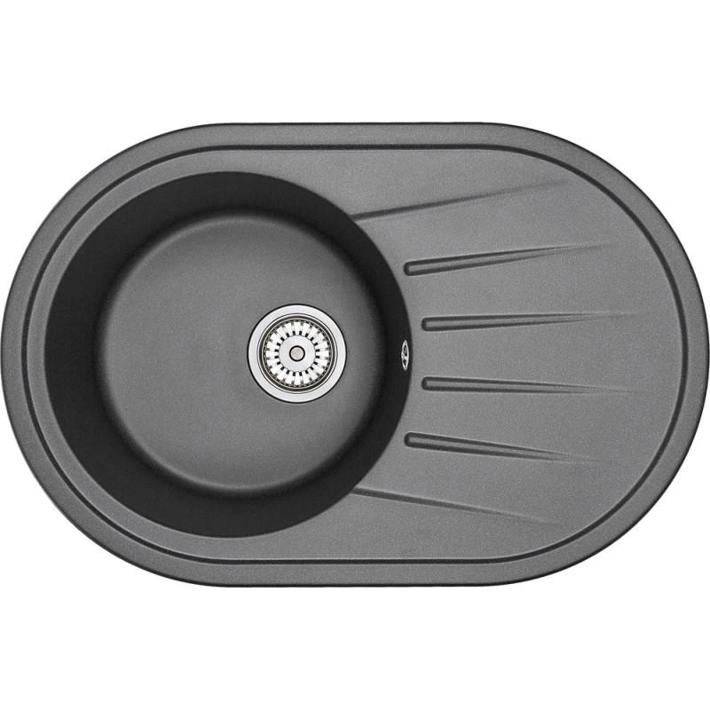Мойка кухонная Granula Standart ST-7601 черная