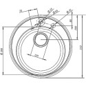 Мойка кухонная IDDIS Kitchen G K05W511i87