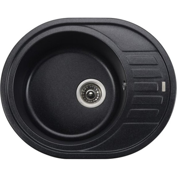 Мойка кухонная Kaiser KGMO-6250-BP черный мрамор