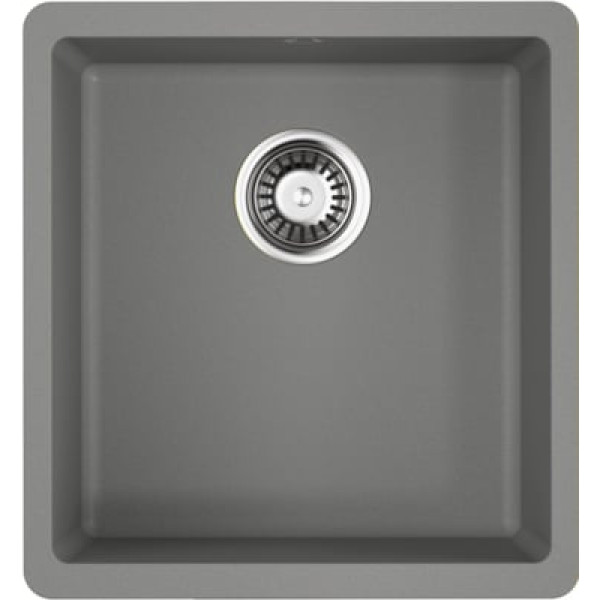 Мойка кухонная Omoikiri Kata 40-U-GR leningrad grey