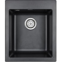 Мойка кухонная Paulmark Leer PM104249-BL черный