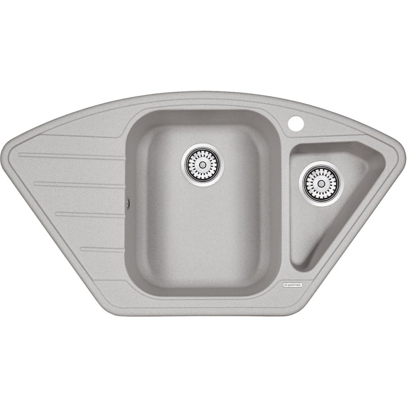 Мойка кухонная Paulmark Wiese PM529050-GR серый
