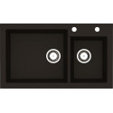 Мойка кухонная Reginox Amsterdam 25 3,5" black silvery