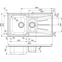 Мойка кухонная Reginox Diplomat 15 LUX KGOKG сталь
