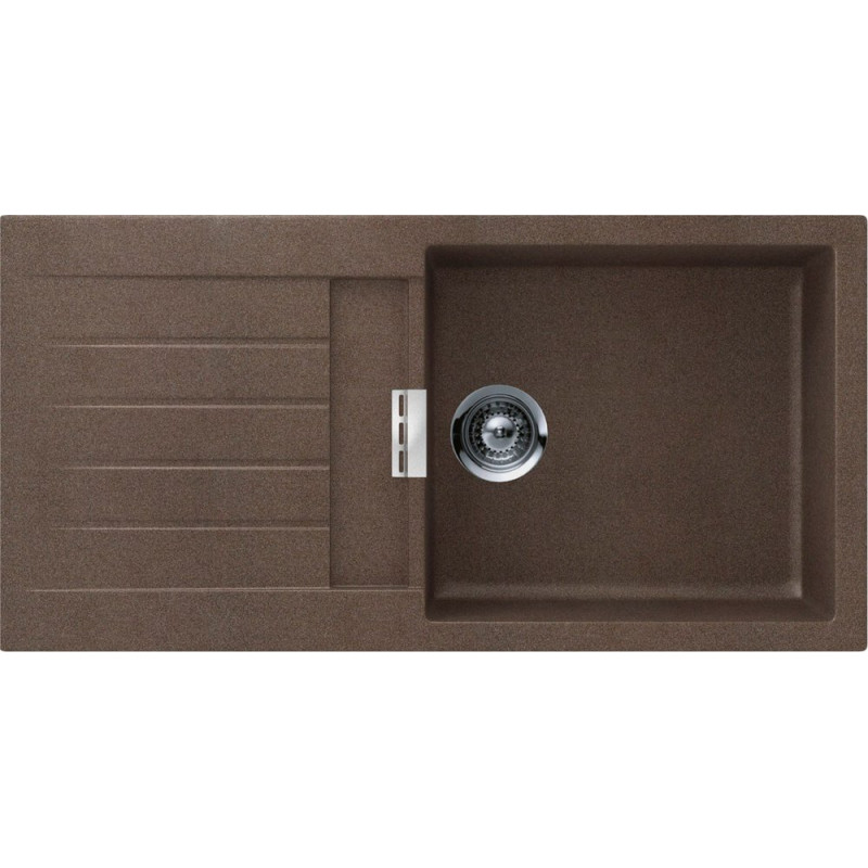 Мойка кухонная Schock Signus 60D Large (D-100L) бронза