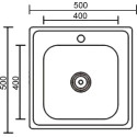 Мойка кухонная Seaman Eco Wien SWT-5050