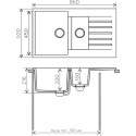 Мойка кухонная Tolero Classic R-118/923 белая