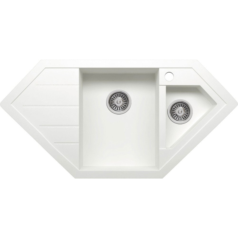 Мойка кухонная Tolero Classic R114/923 белая
