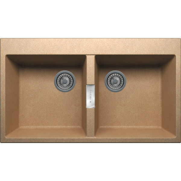Мойка кухонная Tolero Loft TL-862/101 бежевая