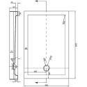 Поддон для душа Bravat Type-S1 120x80x14