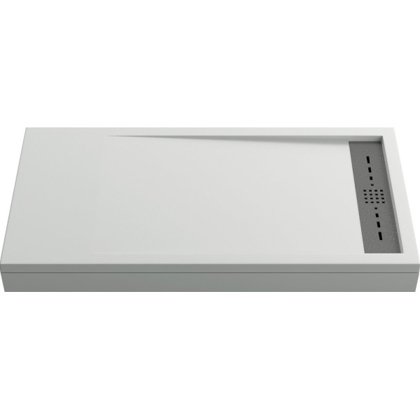 Поддон для душа Good Door Stella 120x80, с ножками и экраном