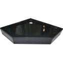 Поддон для душа GuteWetter Deluxe 90x90x16 P черный