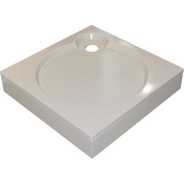 Поддон для душа GuteWetter Deluxe 90x90x16 Q бежевый