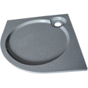 Поддон для душа GuteWetter Deluxe 90x90x2 R серый