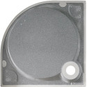 Поддон для душа GuteWetter Deluxe 90x90x2 R серый