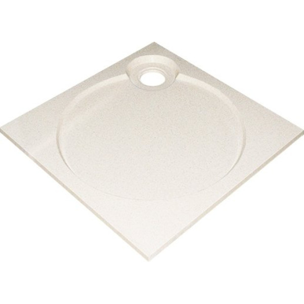Поддон для душа GuteWetter Deluxe 90x90x4 Q бежевый