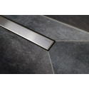 Поддон для душа Pestan Confluo Board 40007822BG 120x120, под плитку со встроенным лотком, решетка черный глянец