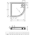 Поддон для душа Riho 281 90 см