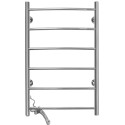 Полотенцесушитель электрический Domoterm Классик DMT 109-6 50x80, L с полотенцедержателем