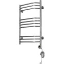Полотенцесушитель электрический Domoterm Лаура П10 50x80, хром, R