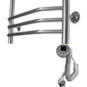 Полотенцесушитель электрический Domoterm Лаура П10 50x80, хром, R