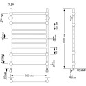 Полотенцесушитель водяной Secado Флоренция 4 50x100 (28/28)