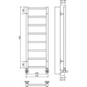 Полотенцесушитель водяной Terminus Контур П8 300*900