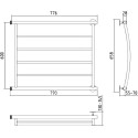 Полотенцесушитель водяной Стилье Минор 60x80 Г