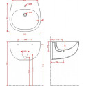 Раковина ArtCeram Jazz FLL001