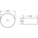 Раковина BelBagno BB1342H300