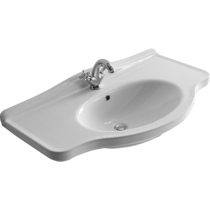 Раковина Galassia Ethos 8435М 110 см, 1 отверстие