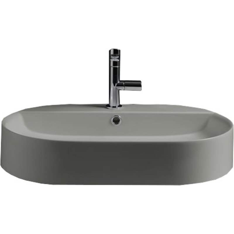 Раковина Kerasan Ciotola 028559*1 65x40 см, grigio matt