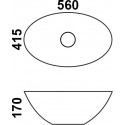 Раковина Melana 805-509