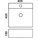 Раковина Melana 805-7063B