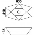 Раковина Melana 805-78125