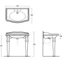 Раковина Simas Arcade AR 864 90 см