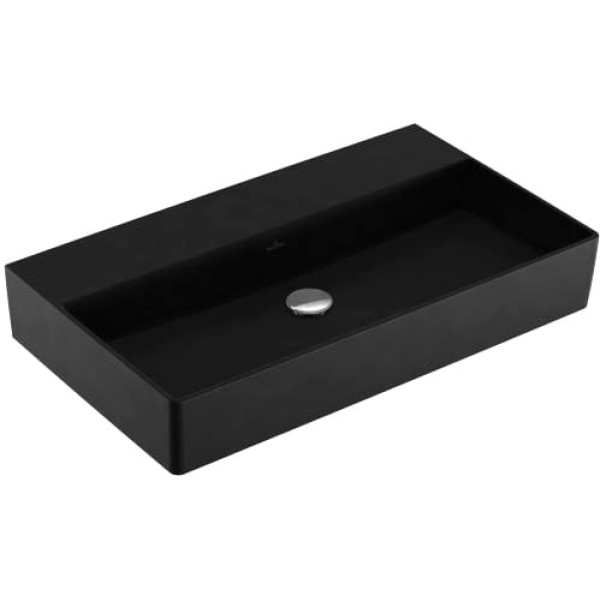 Раковина Villeroy & Boch Memento 4A228FS5 ebony, ceramicplus, без перелива