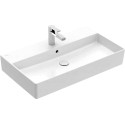 Раковина Villeroy & Boch Memento 4A228GRW stone white, ceramicplus, с переливом