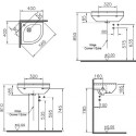 Раковина VitrA S50 5306B003-0999 40 см