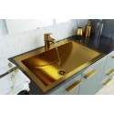 Раковина Zorg Inox U 4560 bronze