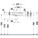 Рукомойник Duravit D-Neo 0739400041 R