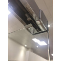 Шторка на ванну Cezares Tandem Soft VF 2 160/145 C Cr IV стекло прозрачное