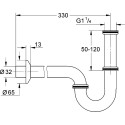 Сифон для биде Grohe 28961000