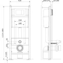 Система инсталляции для унитазов Damixa DX00.I011.0101