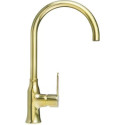 Смеситель Alveus Slim Monarch 1134833 для кухонной мойки, gold