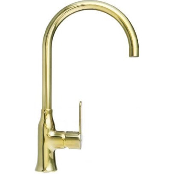 Смеситель Alveus Slim Monarch 1134833 для кухонной мойки, gold