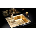 Смеситель Alveus Slim Monarch 1134833 для кухонной мойки, gold