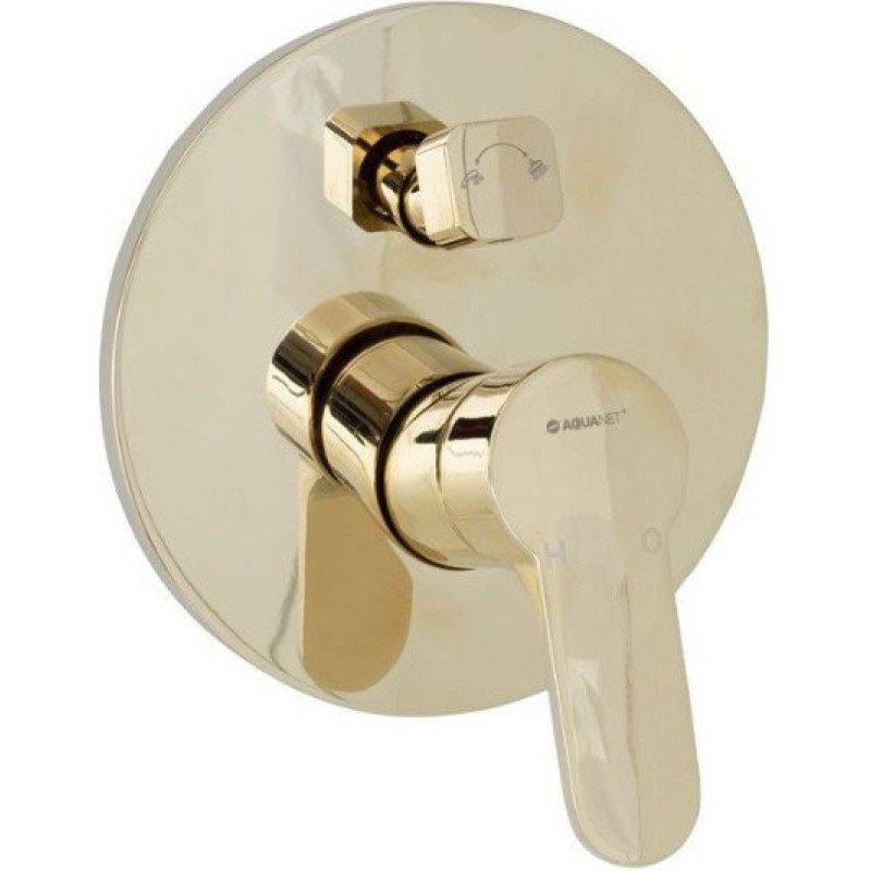 Смеситель Aquanet Classic ARF5042-K(T) С ВНУТРЕННЕЙ ЧАСТЬЮ, для душа
